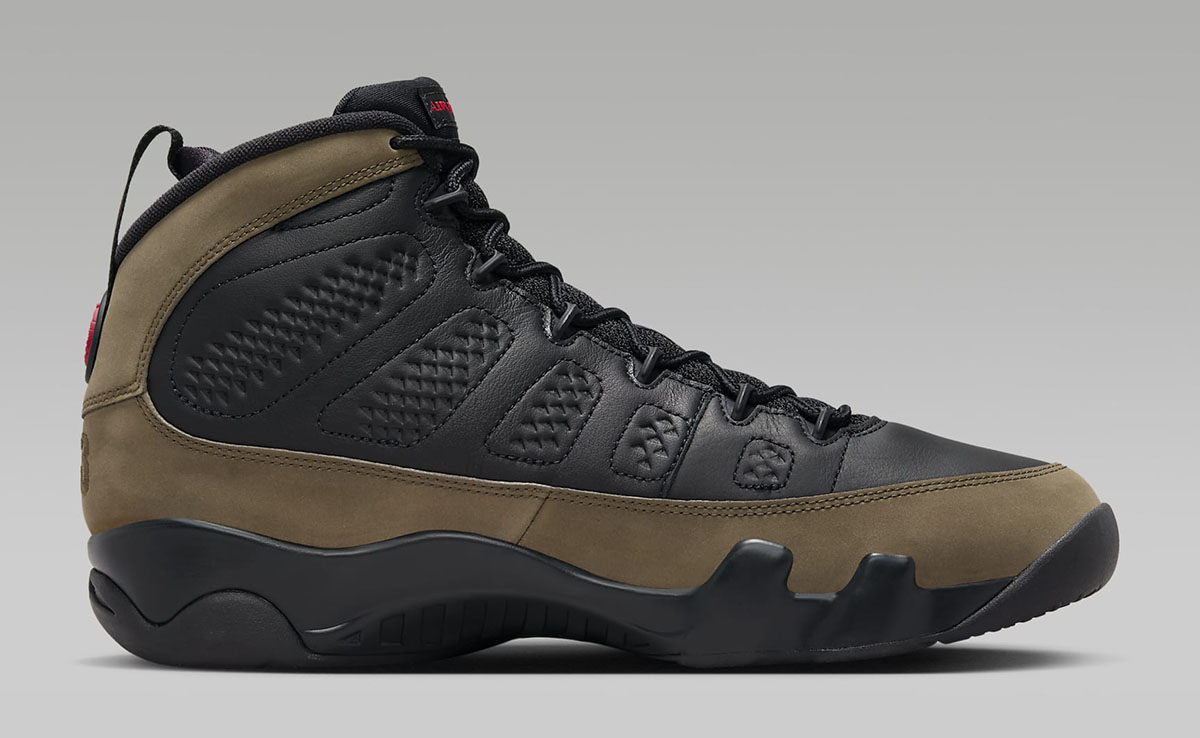 Air Jordan 9 Olive 2024 Mens Sneakers 3