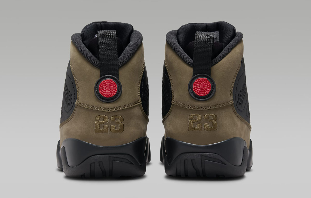 Air Jordan 9 Olive 2024 Mens Sneakers 5