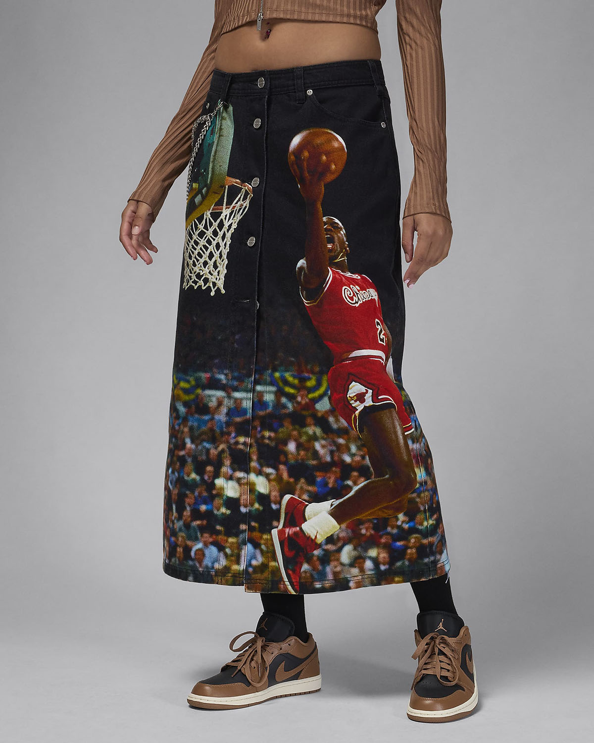 Air Jordan Womens Printed Skirt