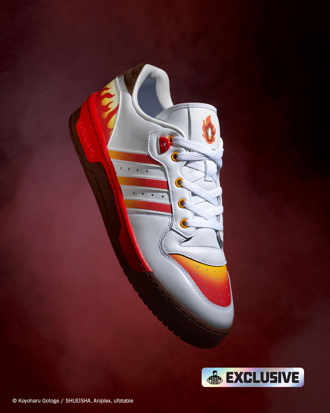 Demon Slayer adidas Rivalry Low Rengoku