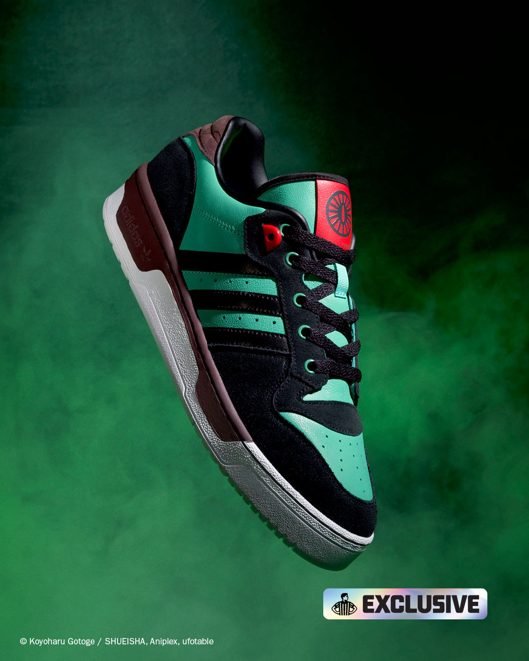 Demon Slayer adidas Rivalry Low Tanjiro