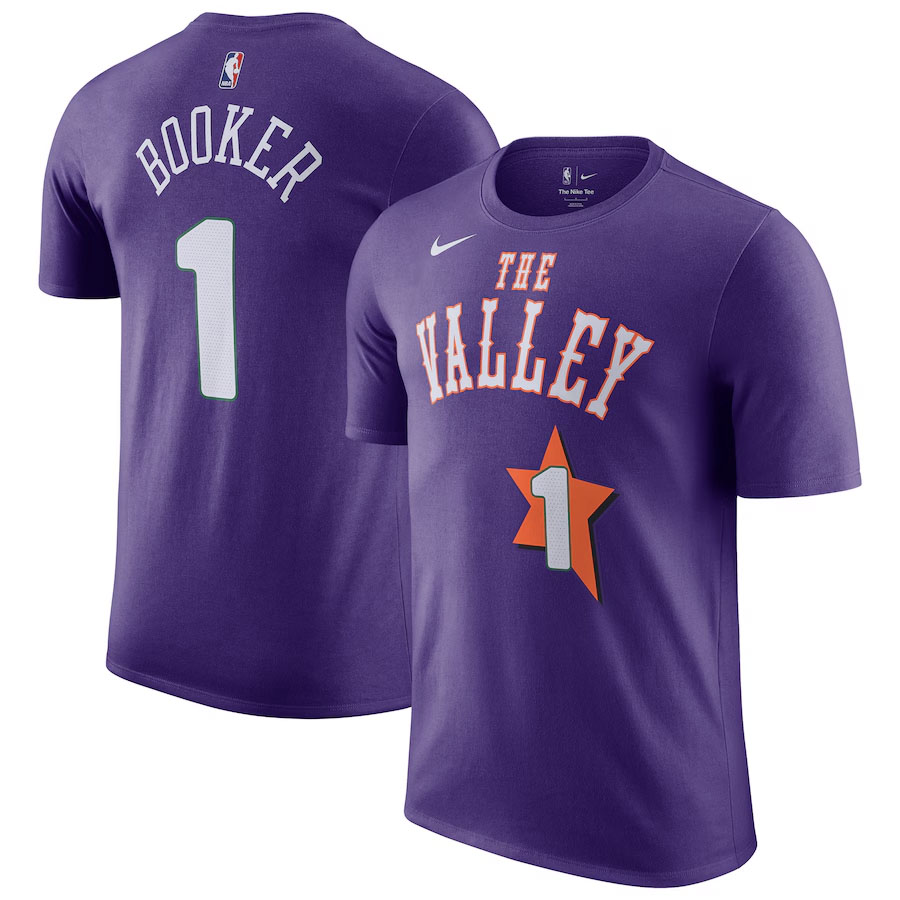 Devin Booker Phoenix Suns 2024 25 City Edition T Shirt