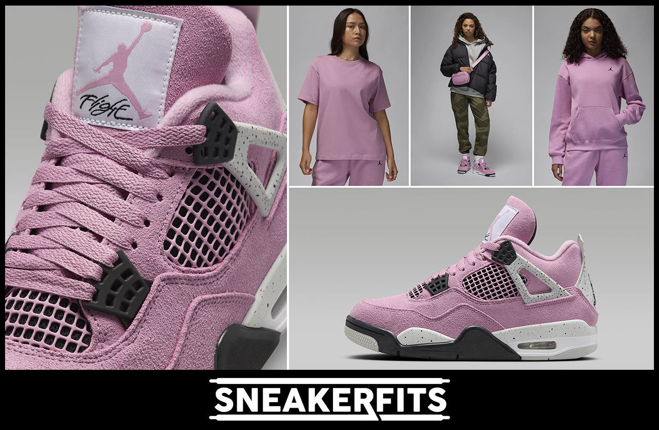 How to Style the Air Jordan 4 Orchid with Shirts Clothing Outfits Sneakerfits