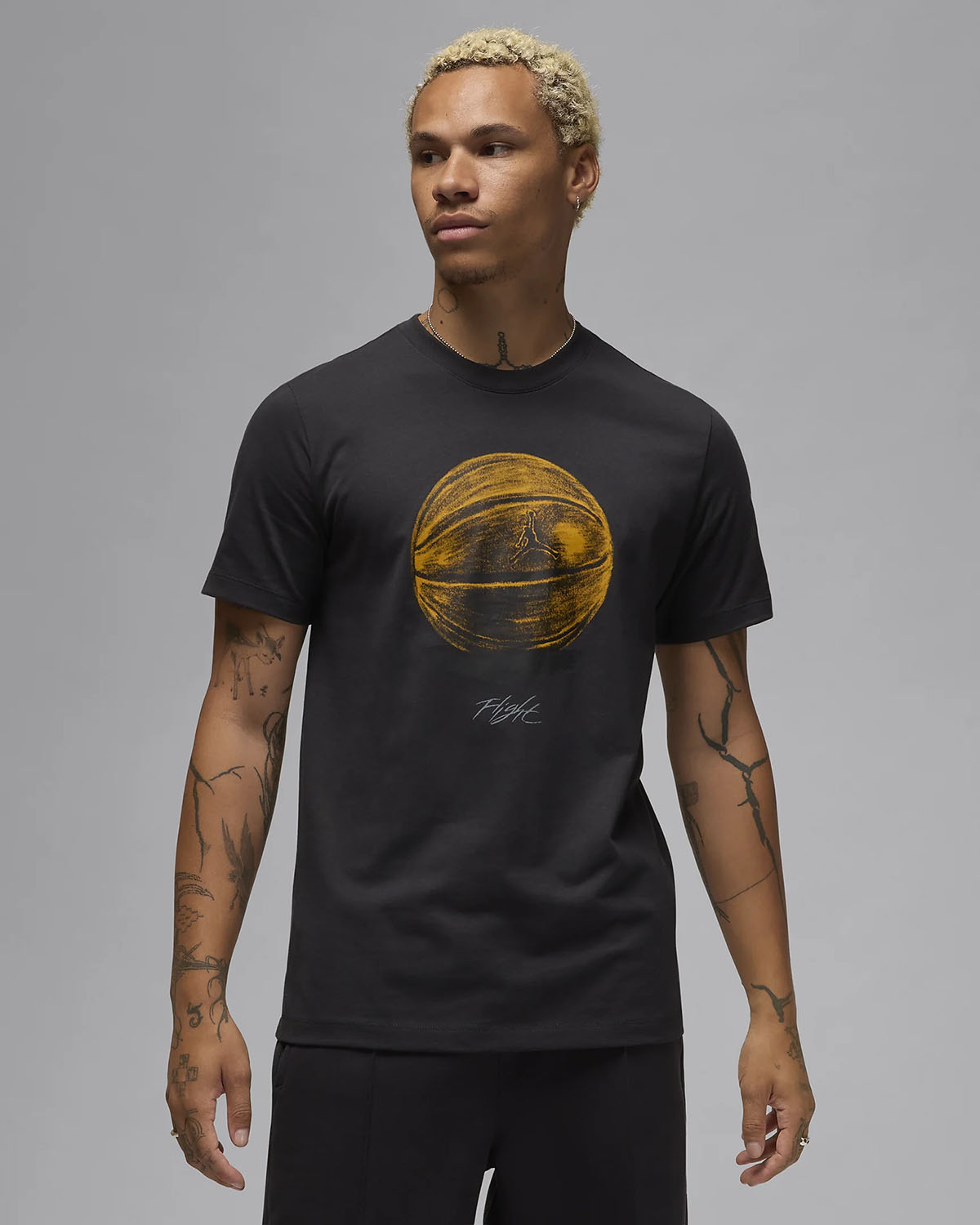 Jordan Basketball Flight T Shirt Off Noir 1