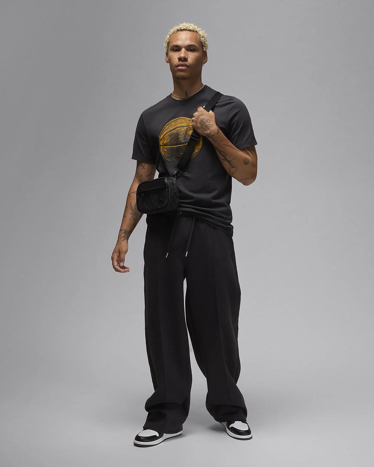 Jordan Basketball Flight T Shirt Off Noir Outfit