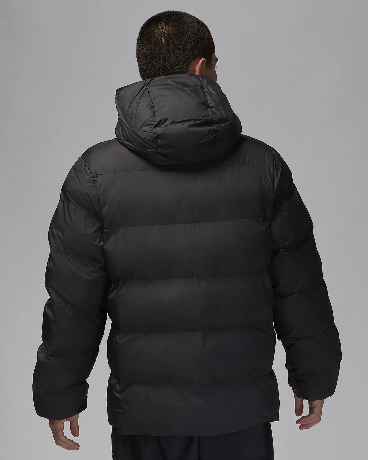 Jordan Brooklyn Puffer Mens Jacket Black 2