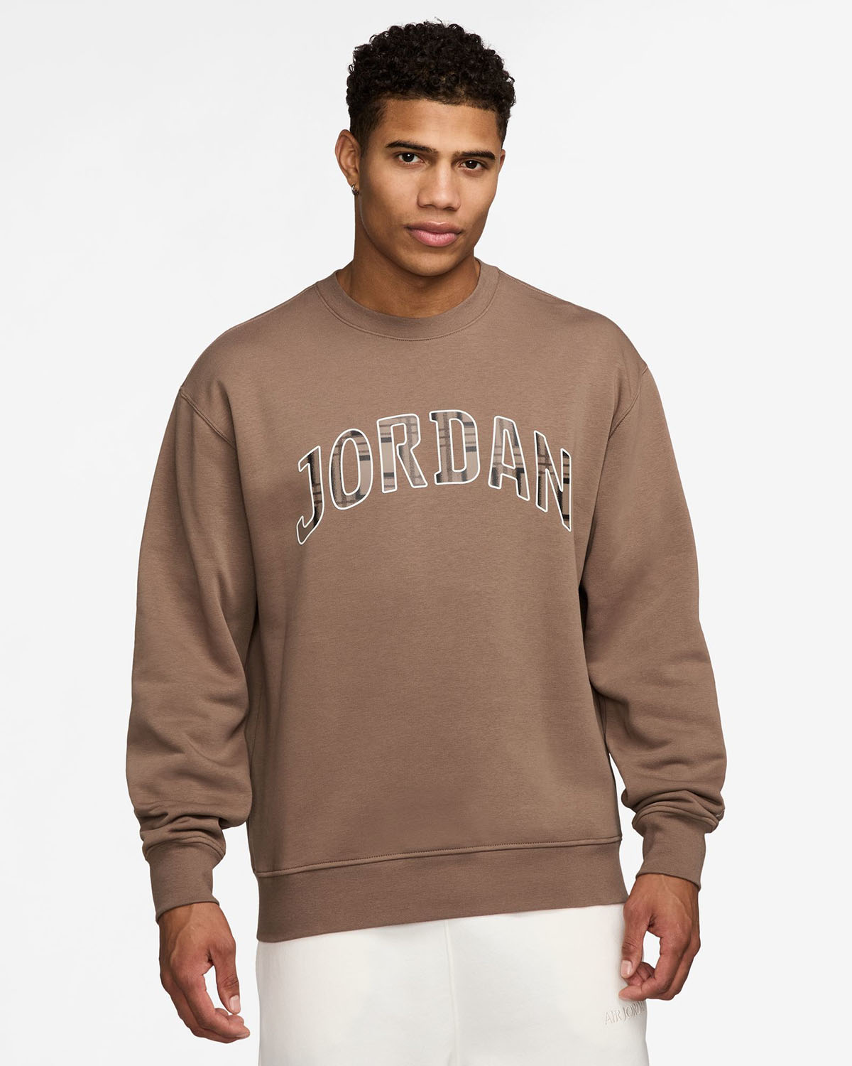 Jordan Essential Holiday Sweatshirt Brown