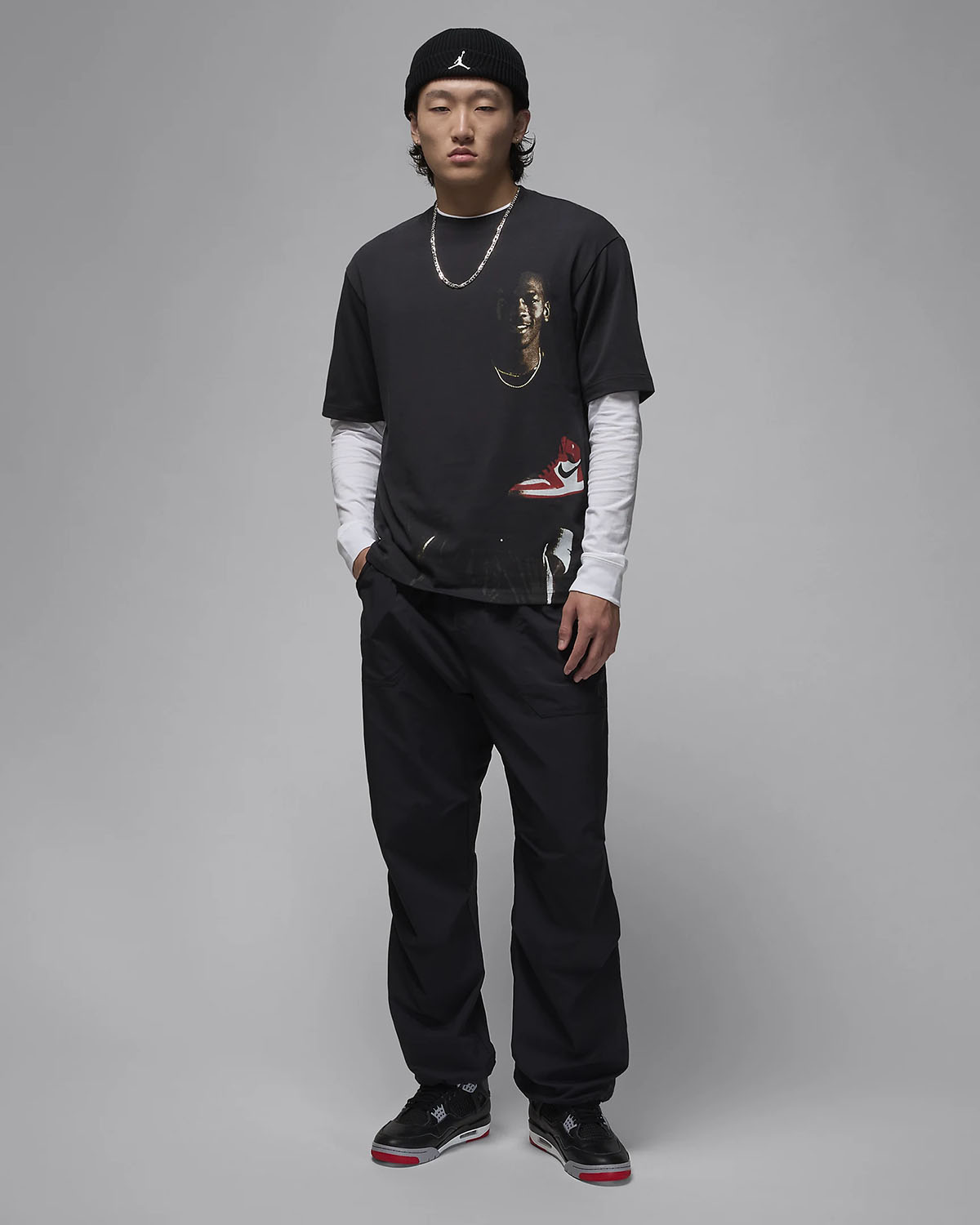 Jordan Fear T Shirt Off Noir Outfit