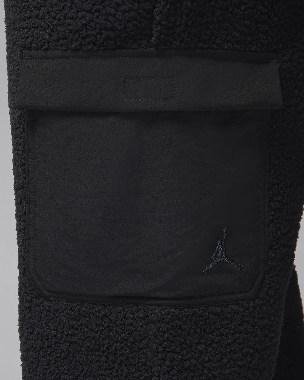 Jordan Flight High Pile Fleece Sherpa Pants Black 2