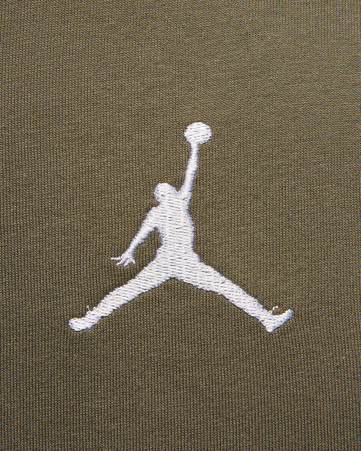 Jordan Jumpman Embroidered T Shirt Medium Olive 2