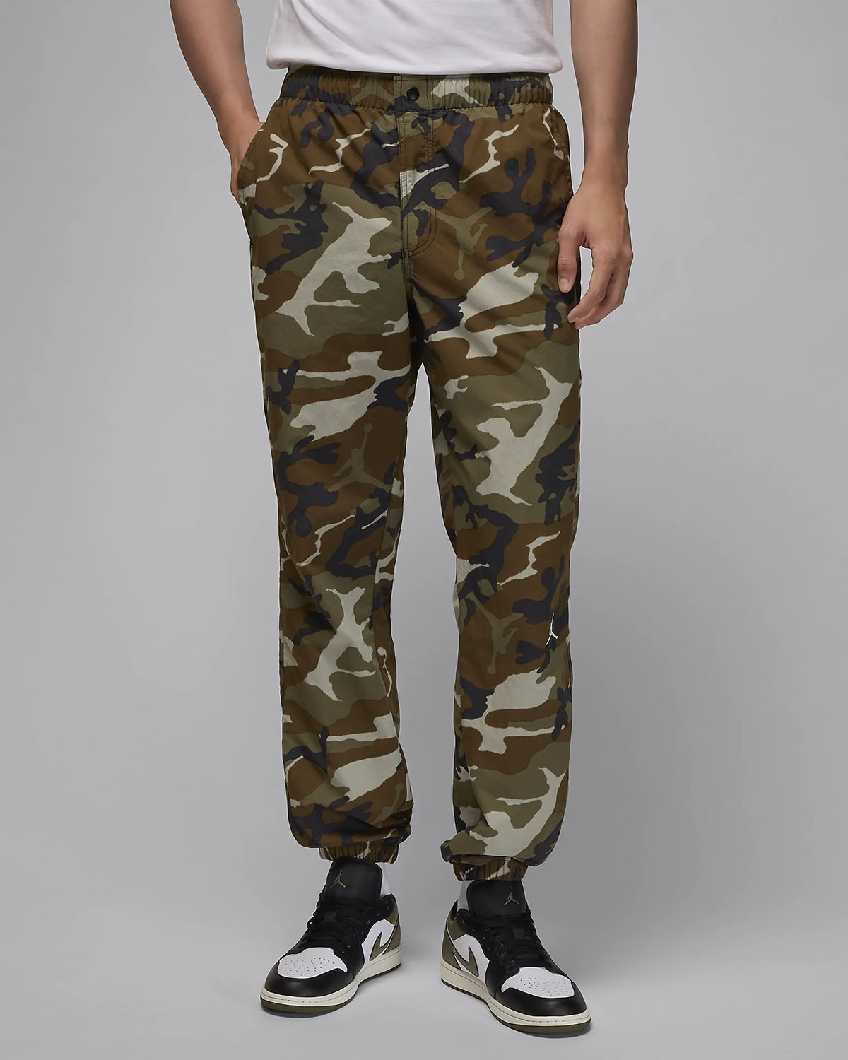 Jordan MVP Camo Pants Light Olive 1