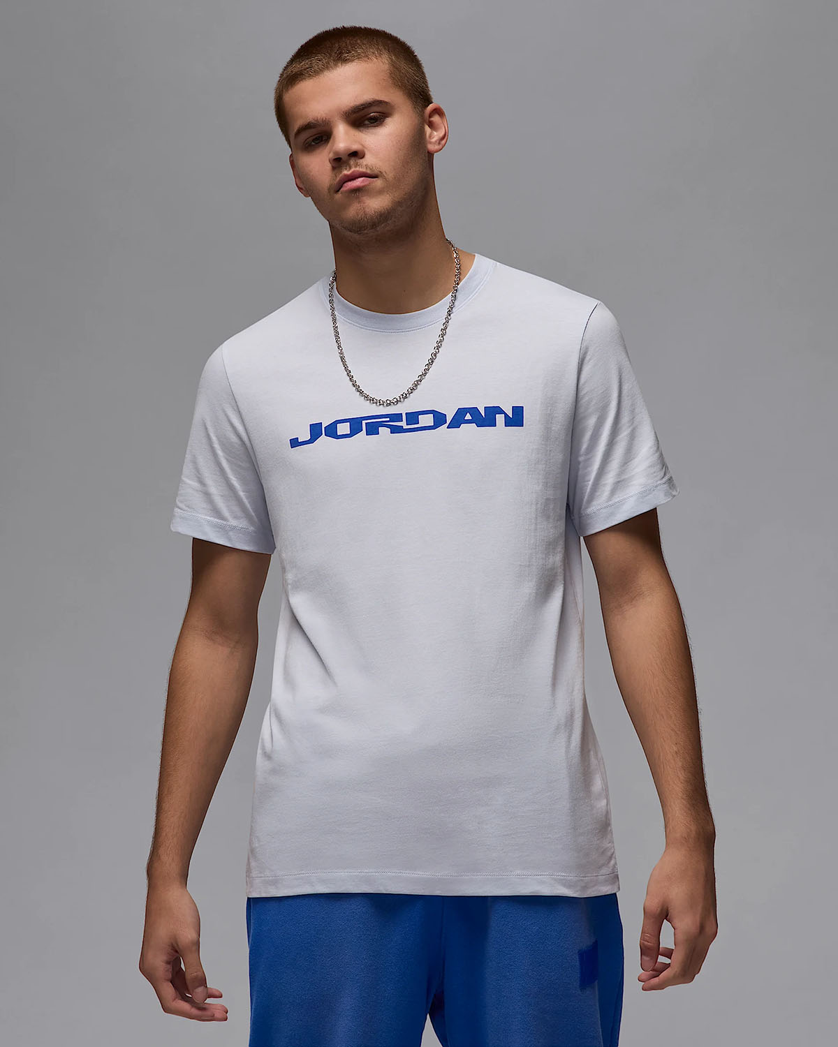 Jordan MVP T Shirt Football Grey Game Royal 1