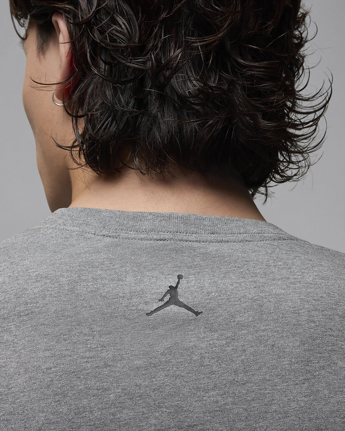 Jordan MVP T Shirt Grey Black 2