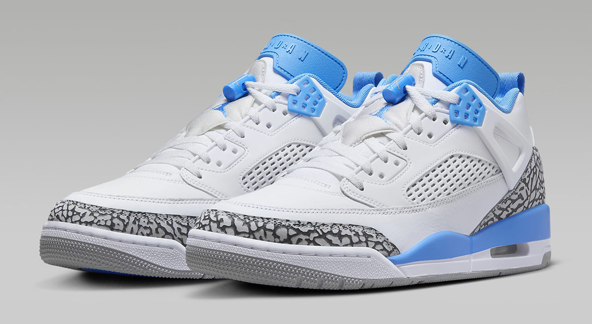 Jordan Spizike Low Shoes White University Blue 1