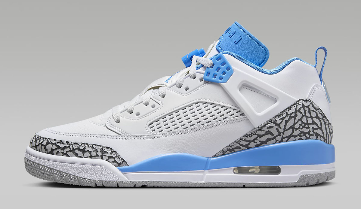 Jordan Spizike Low Shoes White University Blue 2