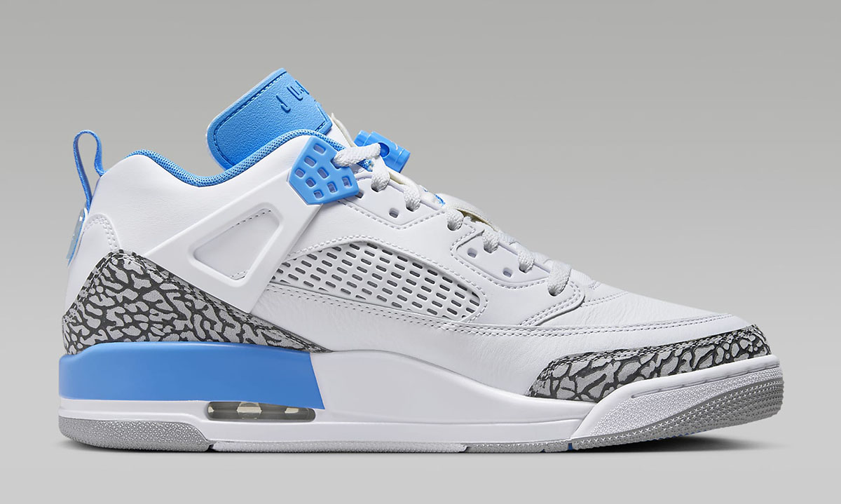 Jordan Spizike Low Shoes White University Blue 3