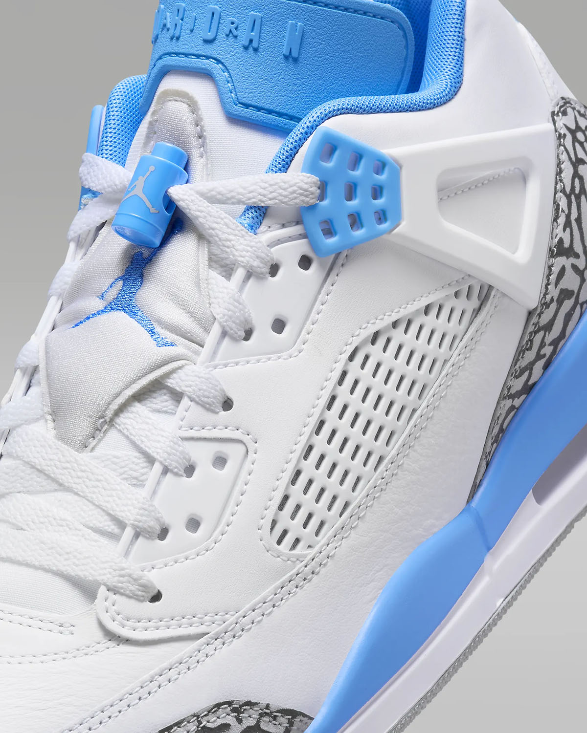 Jordan Spizike Low Shoes White University Blue 7