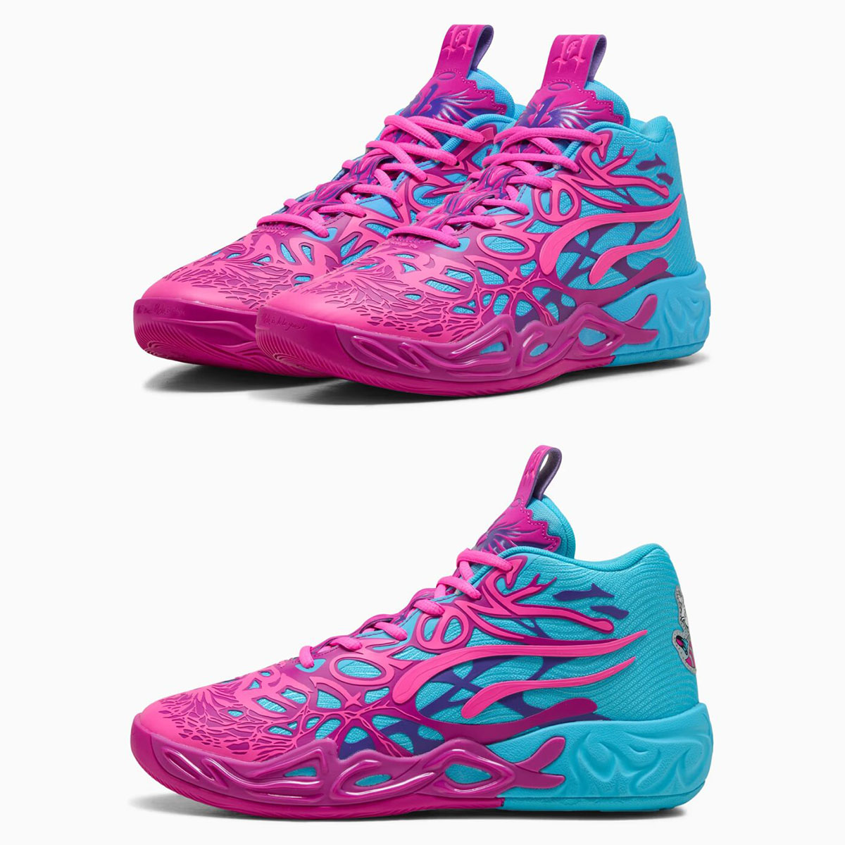 Lamelo Ball Puma MB04 Hornets Iridescent Shoes