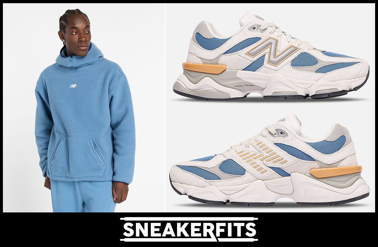 New Balance 9060 Heron Blue Gray Sneakers and Outfits Sneakerfits