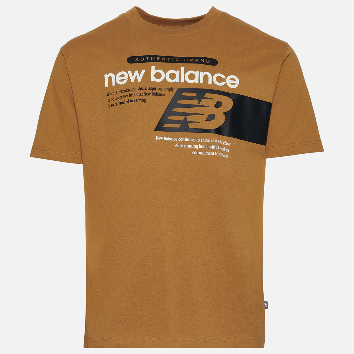 New Balance Player T Shirt Ginger