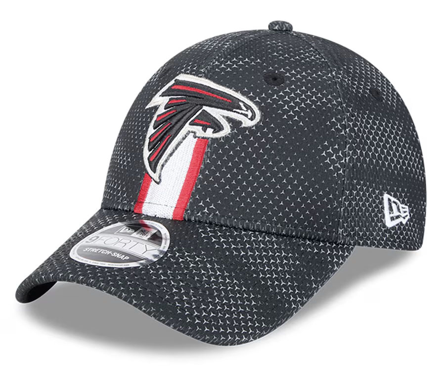 New Era Atlanta Falcons 2024 Sideline Stretch Snapback Hat 1