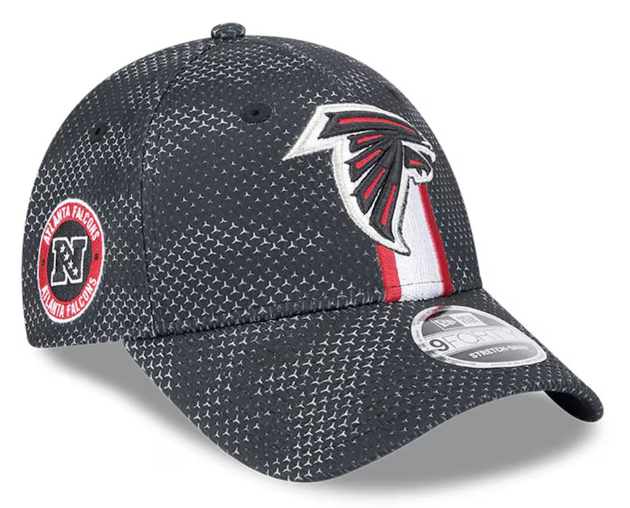 New Era Atlanta Falcons 2024 Sideline Stretch Snapback Hat 2