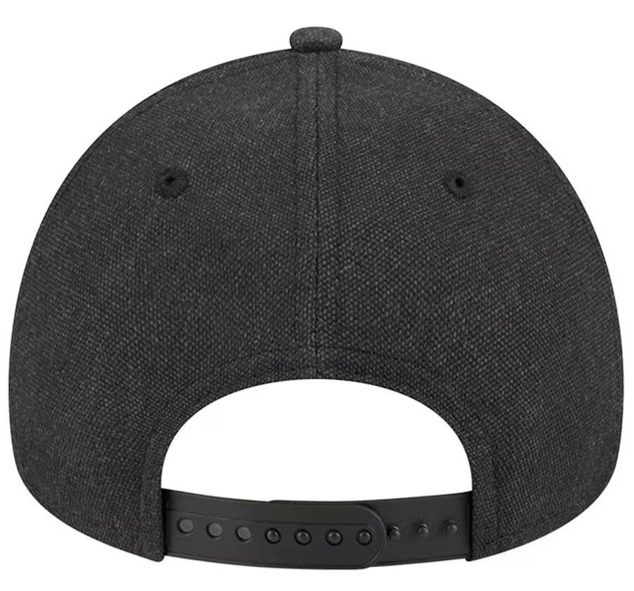 New Era Chicago Bulls Injection Logo Canvas 9Forty Hat Black 4