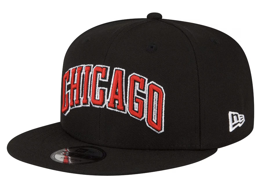 New Era Chicago Bulls Jersey Hook Statement Edition 2024 9fifty Snapback Hat 1