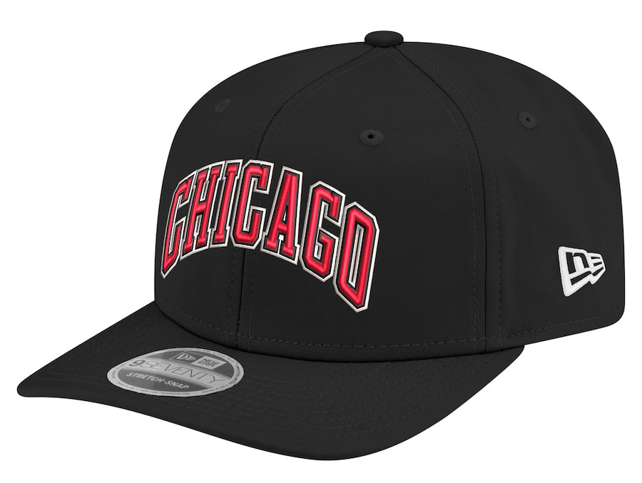 New Era Chicago Bulls Jersey Hook Statement Edition 2024 Curved Bill Snapback Hat 1