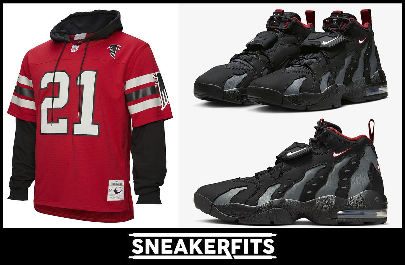 Nike Air DT Max 96 Falcons Deion Sanders Shirts Jerseys Clothing Outfits