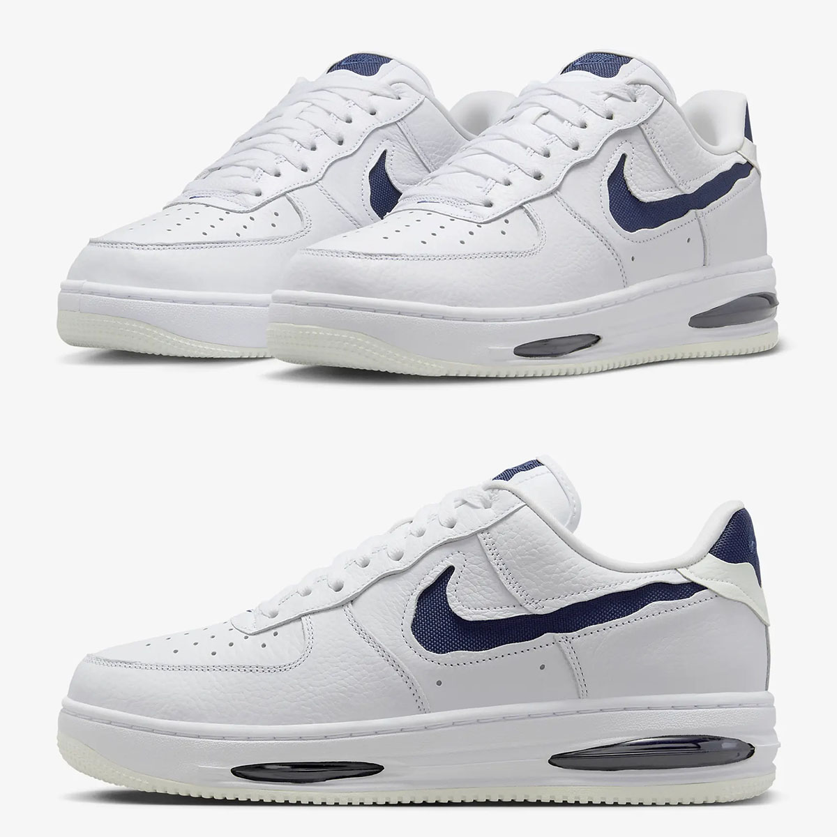 Nike Air Force 1 Low EVO White Midnight Navy