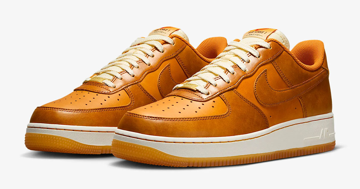 Nike Air Force 1 Low Since 1982 Shoes Sunset Cacao Wow Coconut Milk Russet 1