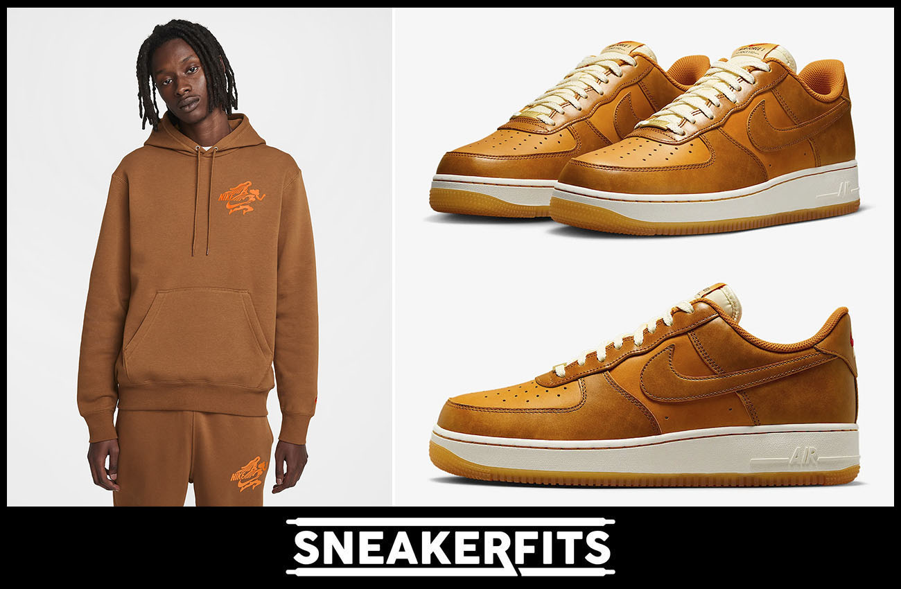 Nike Air Force 1 Low Since 1982 Sneakers and Hoodie Outfit Sneakerfits