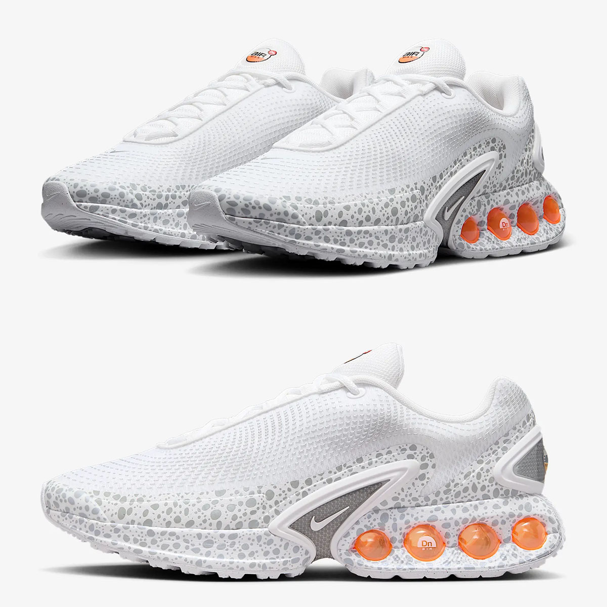 Nike Air Max Dn Safari Electric White Metallic Silver