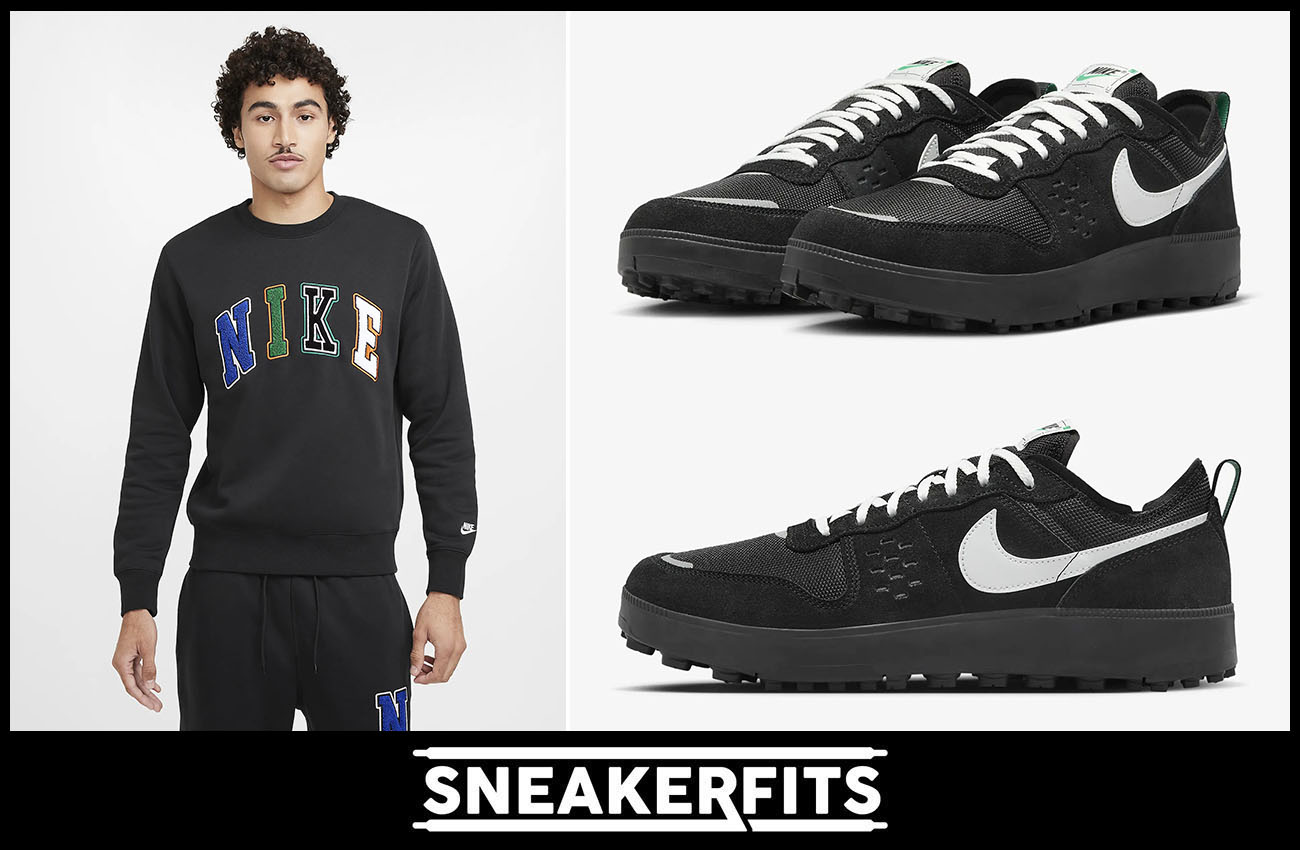 Nike C1TY Black Summit White Shoes and Outfits Sneakerfits