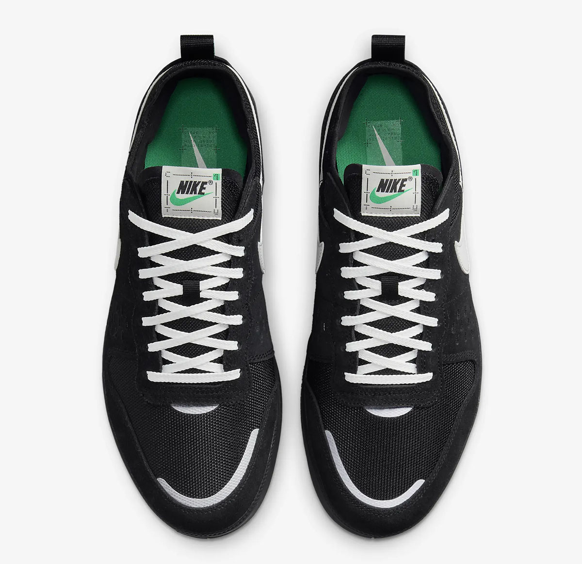 Nike C1TY Shoes Black Summit White Stadium Green 4