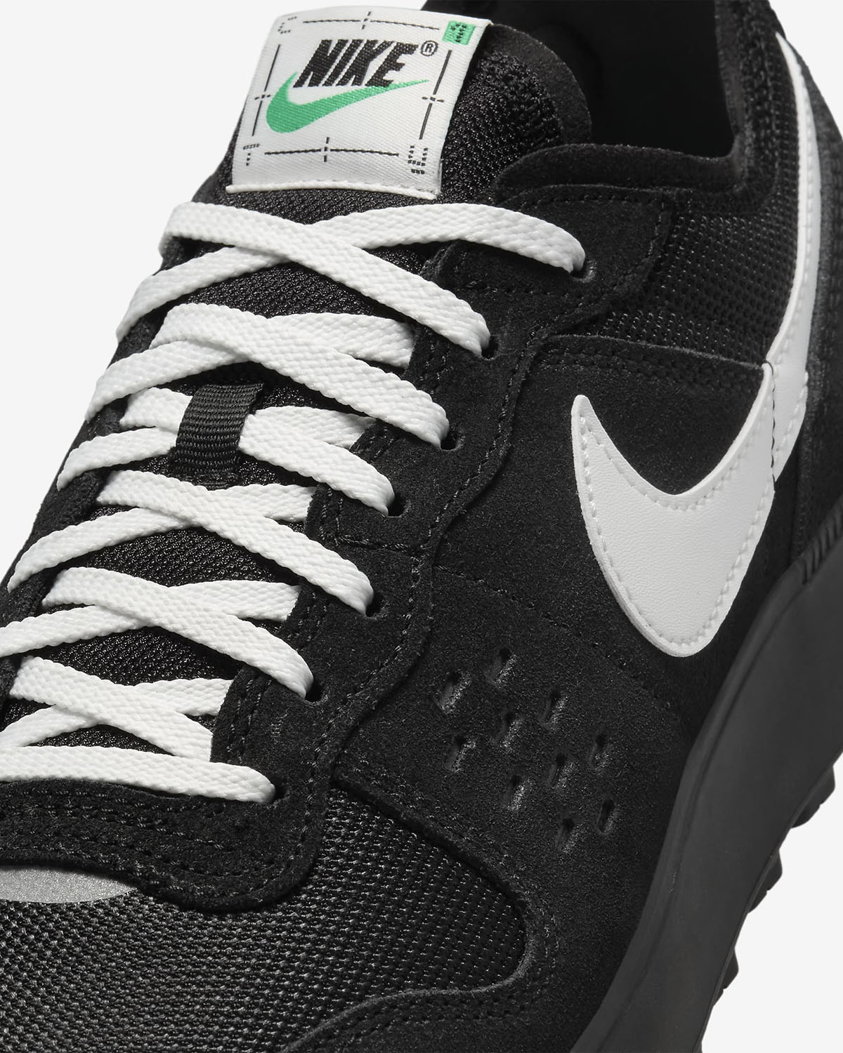 Nike C1TY Shoes Black Summit White Stadium Green 7