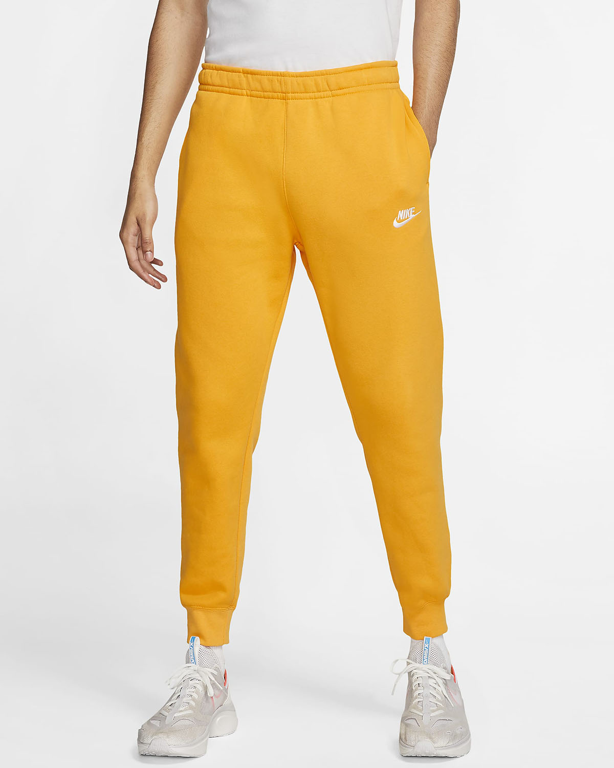 Nike Club Fleece Joggers Pants University Gold