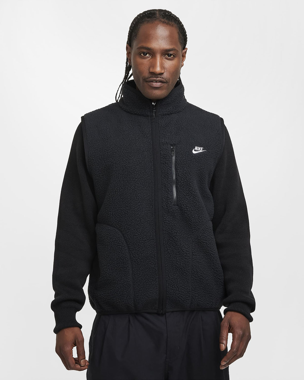 Nike Club Fleece Winterized Vest Black