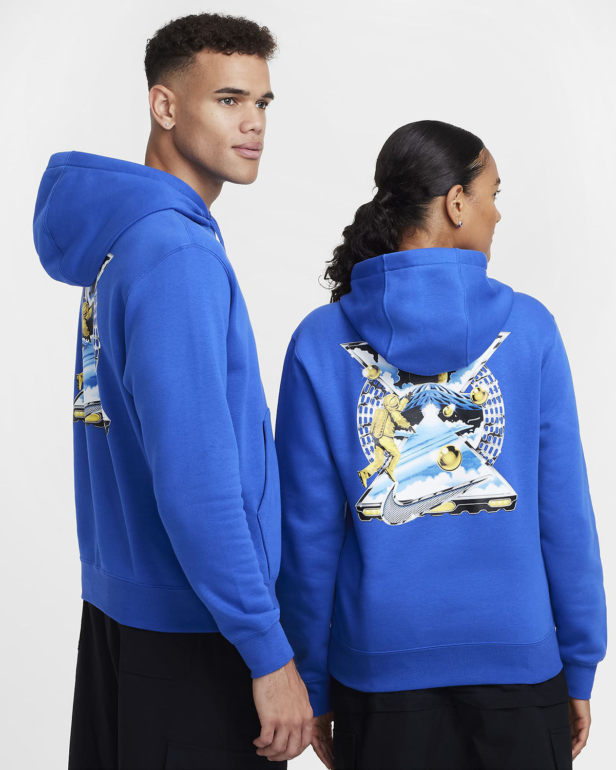 Nike Club Hoodie Game Royal 2