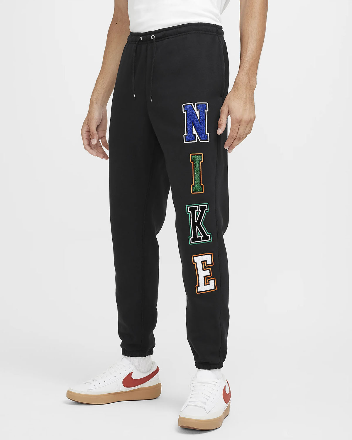 Nike Sportswear Club Fleece Cuffed Pants Black Multi Color