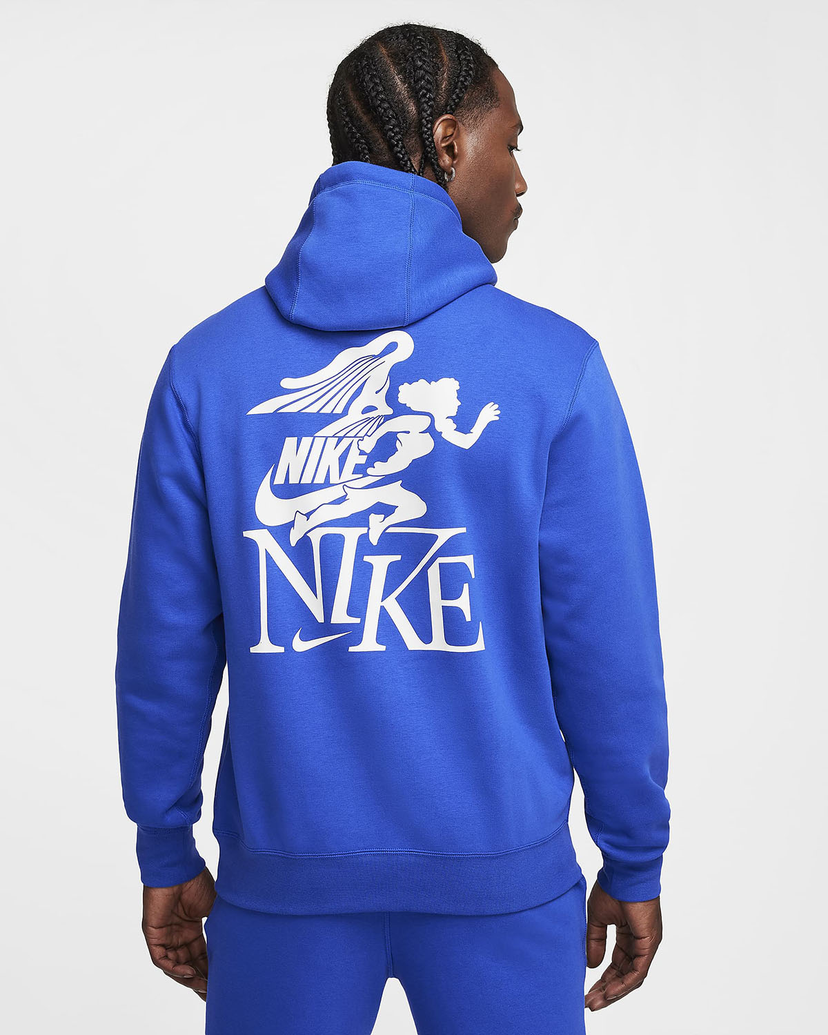 Nike Sportswear Club Hoodie Game Royal 2