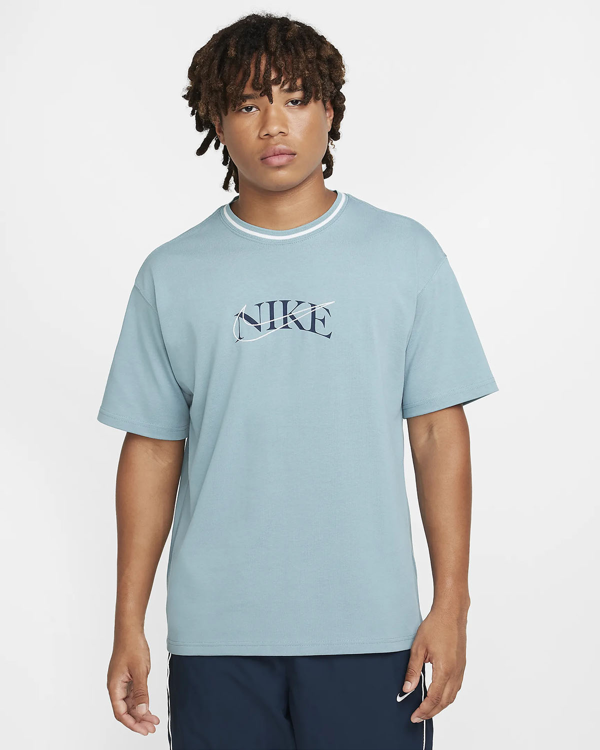 Nike Sportswear Max 90 T Shirt Denim Turquoise 1