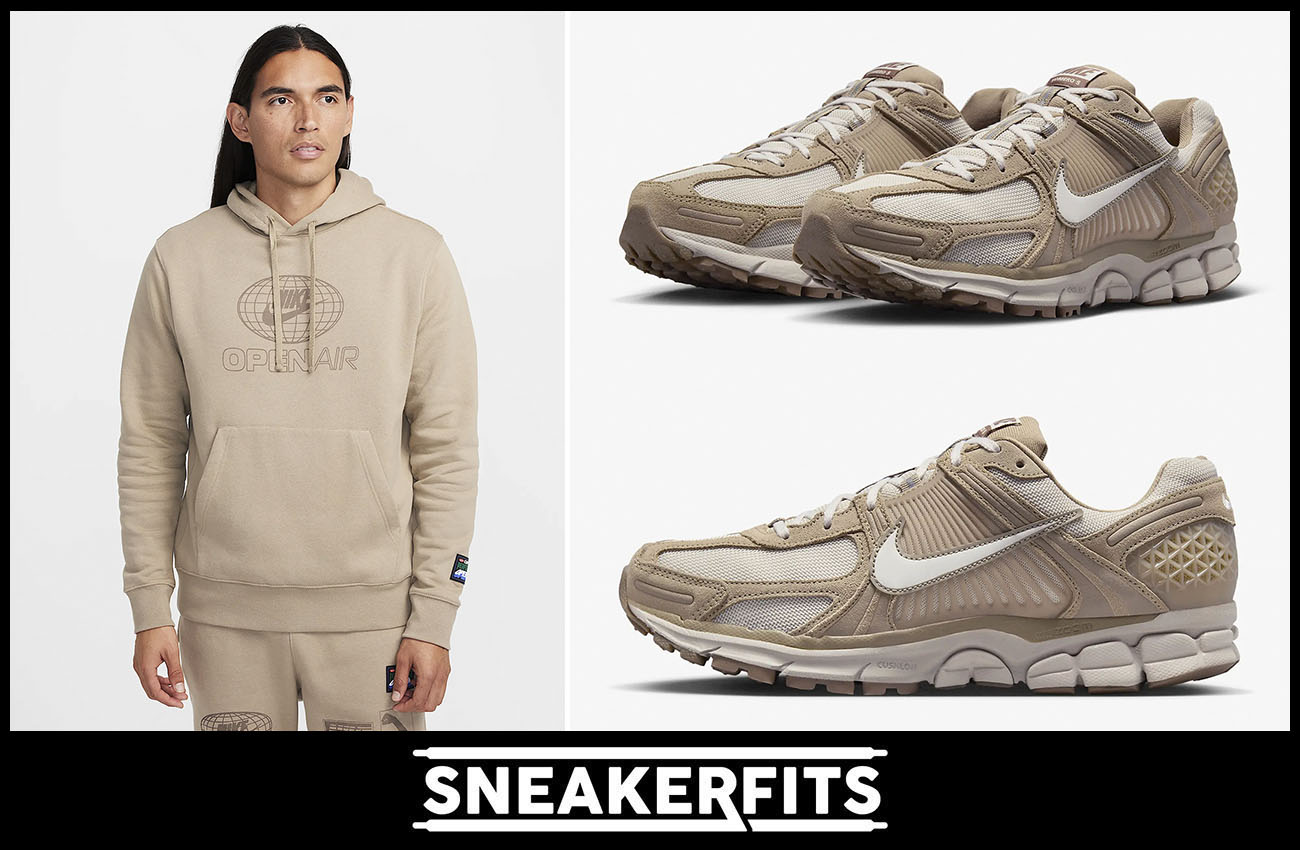 Nike Zoom Vomero 5 Khaki Light Orewood Brown Shoes and Outfits Sneakerfits