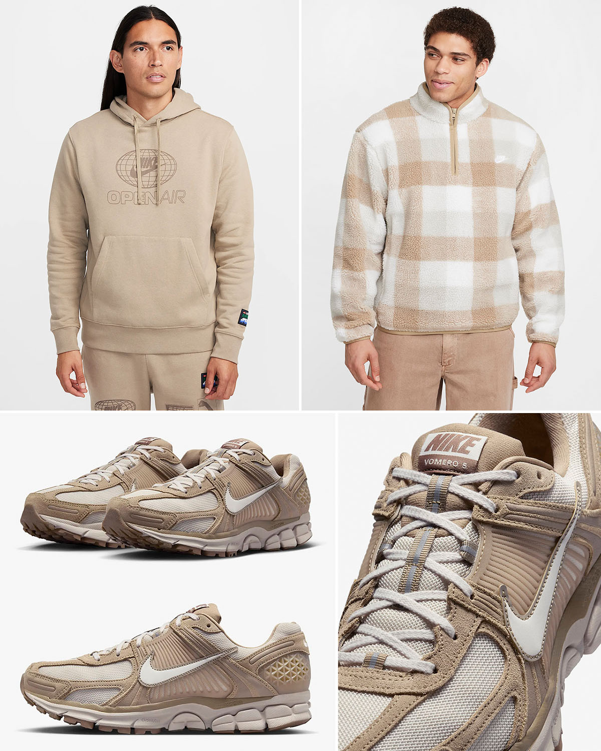 Nike Zoom Vomero 5 Khaki Outfits