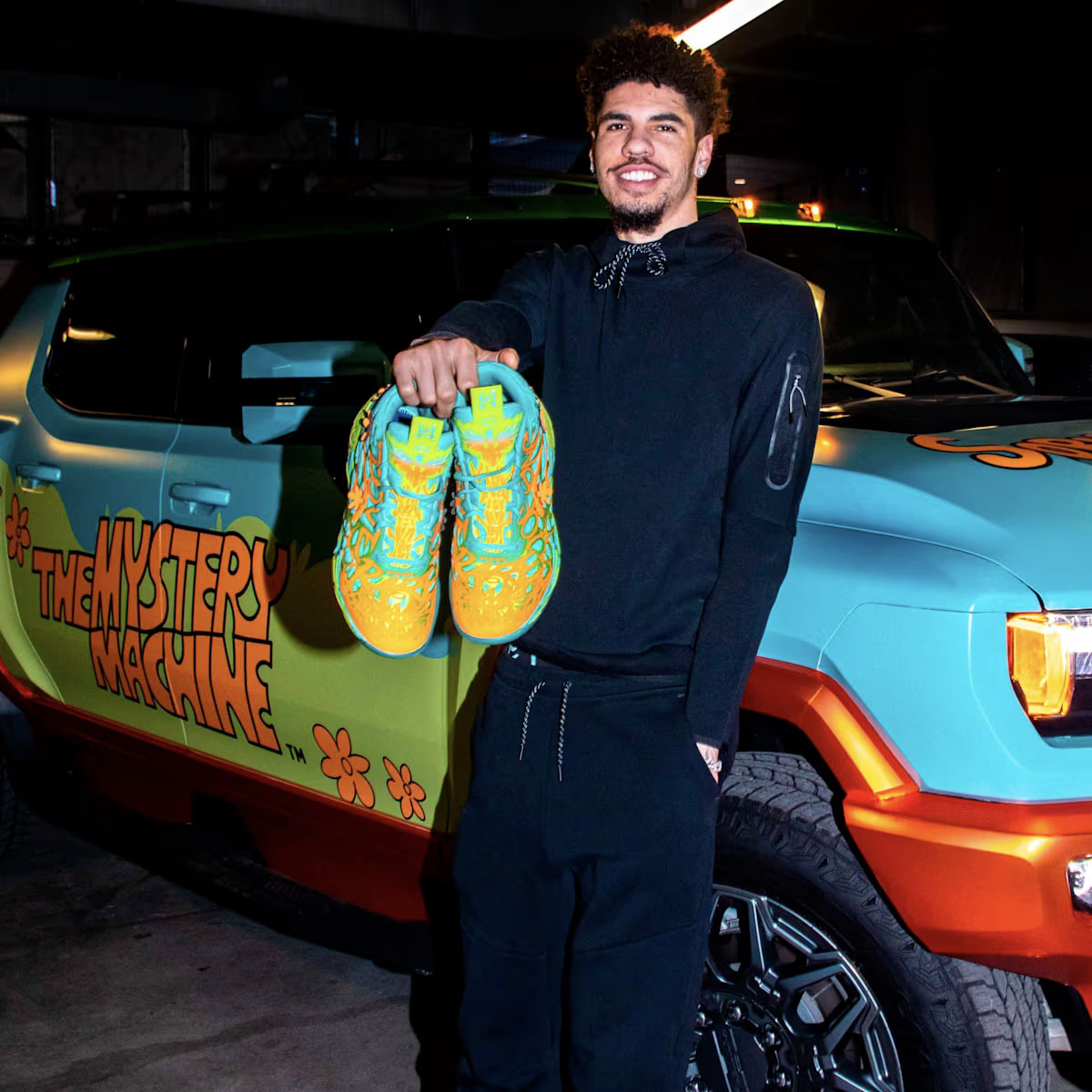 Scooby Doo Puma MB04 LaMelo Ball Mystery Machine Shoes