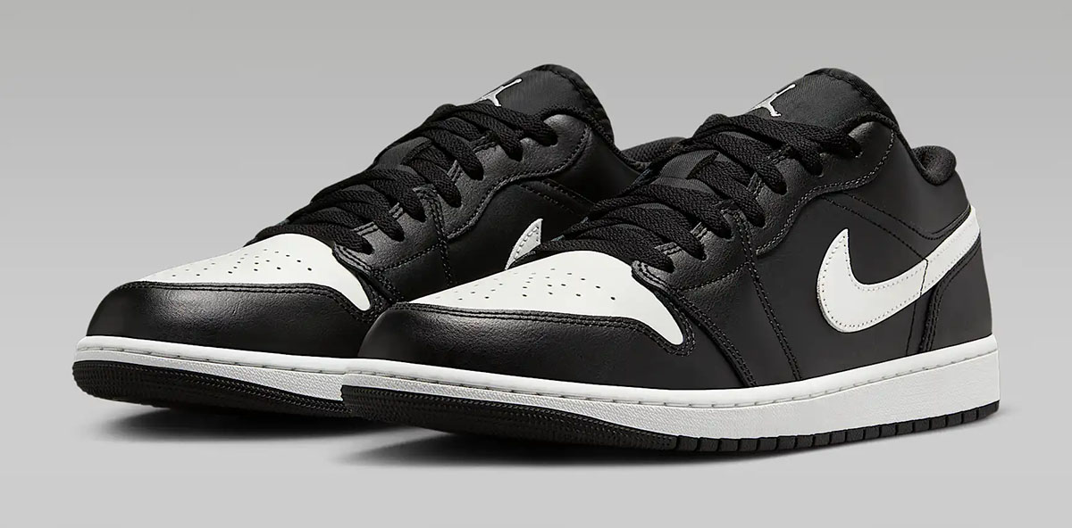 Air Jordan 1 Low Black Summit White 1