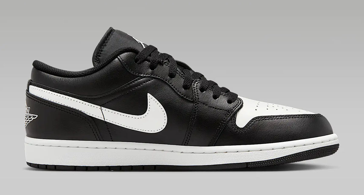 Air Jordan 1 Low Black Summit White 3