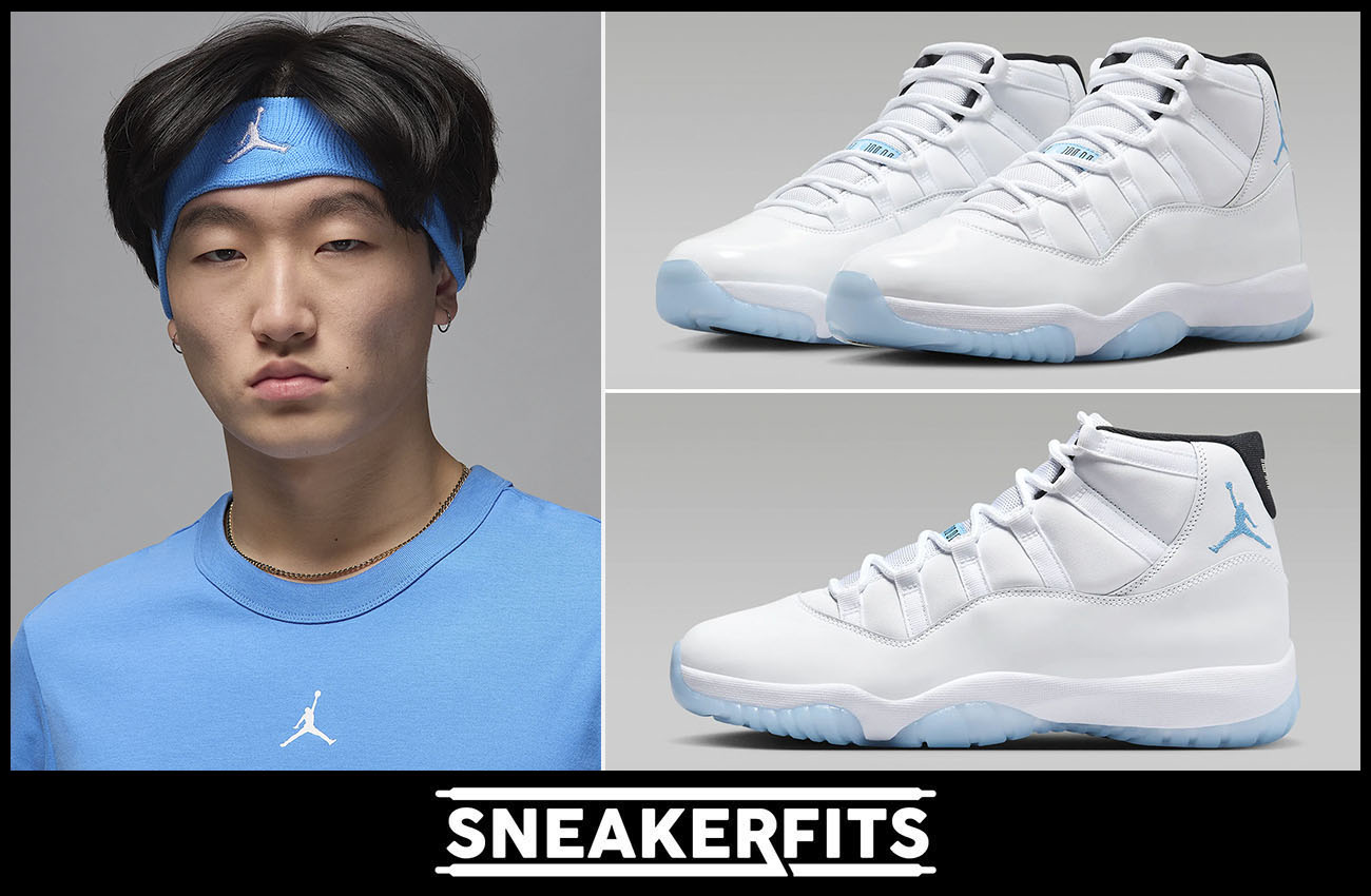 Air Jordan 11 Legend Blue Headband