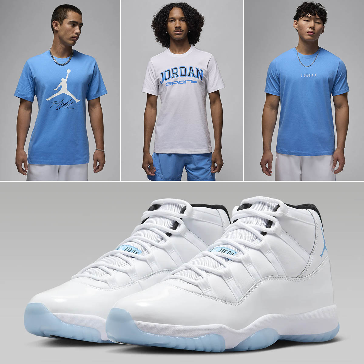 Air Jordan 11 Legend Blue Shirts